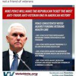 Mike Pence - Anti Veterans